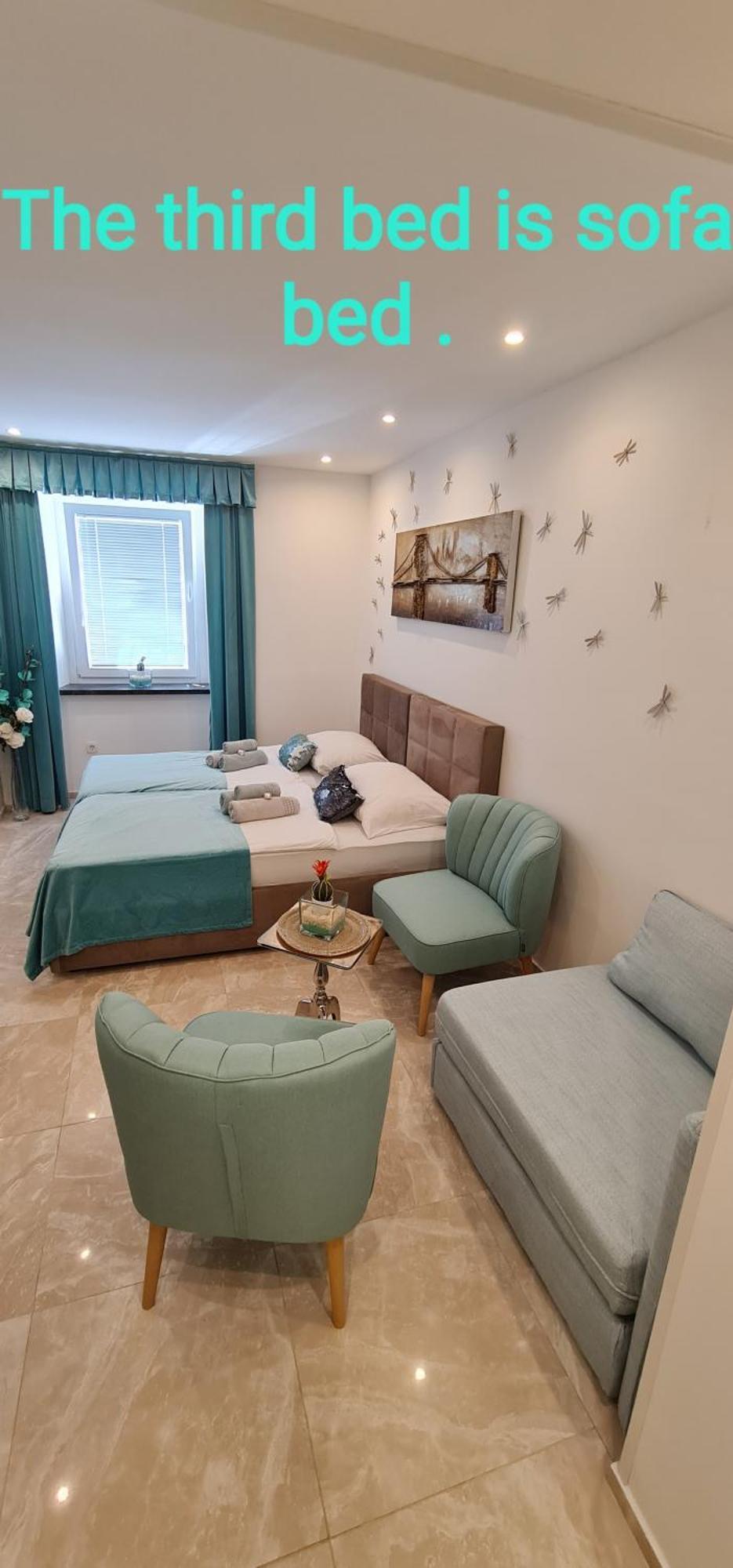 Love Nest Apartment Ljubljana Rom bilde